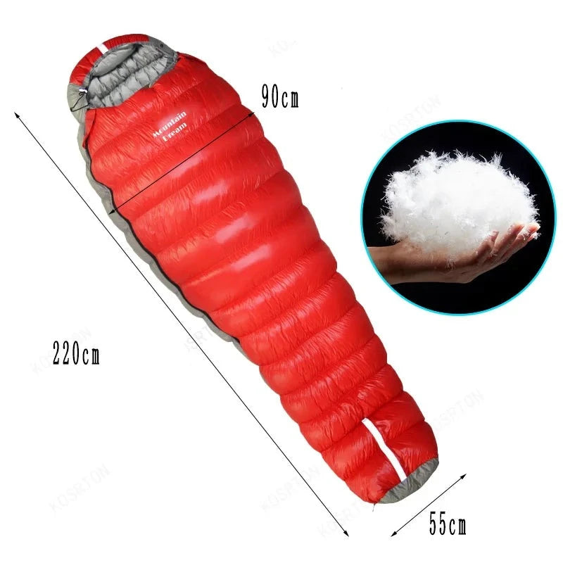 Equipaje Montaña - Saco de dormir para clima frío extremo -20°c
