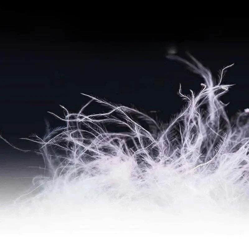 Equipaje Montaña - Saco de dormir para climas fríos extremos de plumas de ganso blanco y nailon
