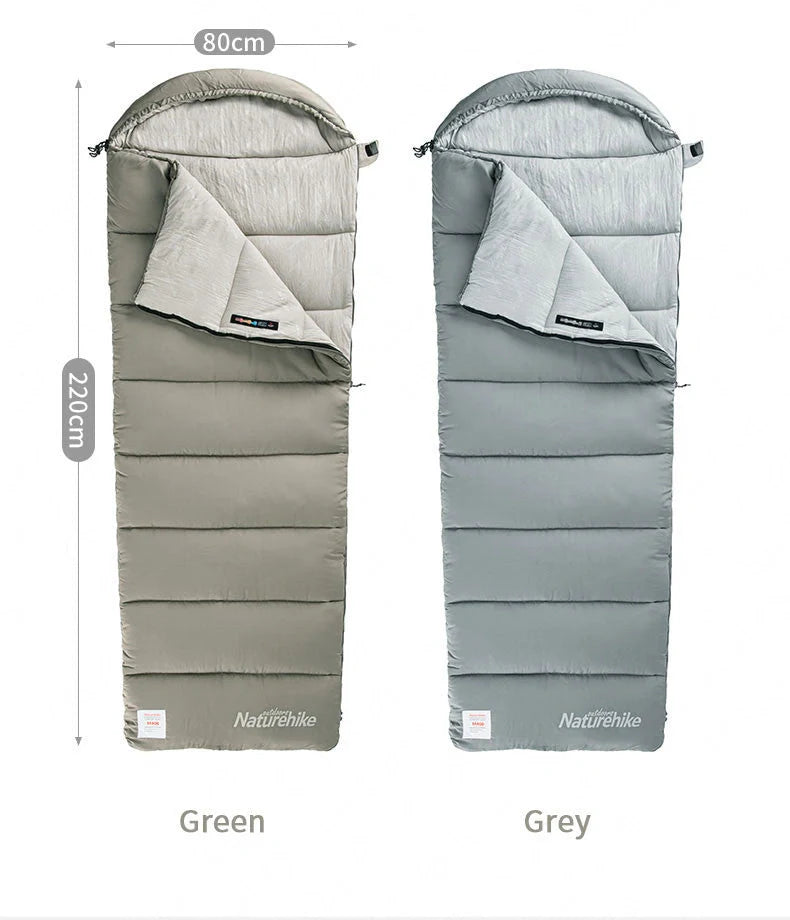 Equipaje Montaña - Saco de dormir ultra ligero acolchado y confortable
