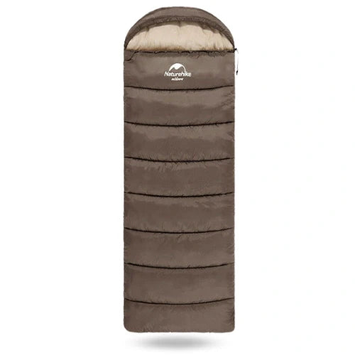Equipaje Montaña - Saco de dormir ultraligero aislante e impermeable de algodón