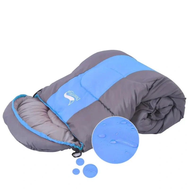 Equipaje Montaña - Saco de dormir ultraligero e impermeable para verano y primavera