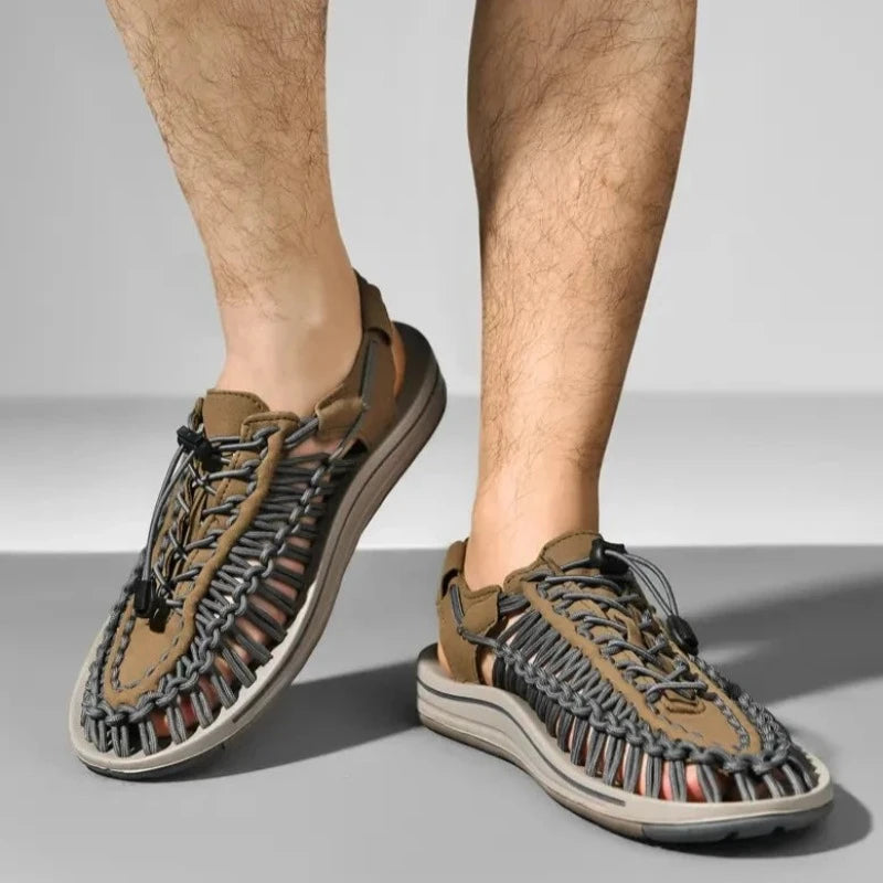 Equipaje Montaña - Sandalias de senderismo informales de malla para hombres y mujeres