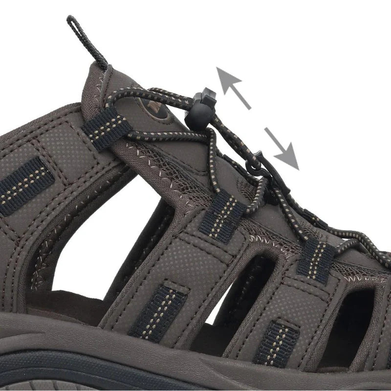 Equipaje Montaña - Sandalias de senderismo para hombre para caminatas relajadas