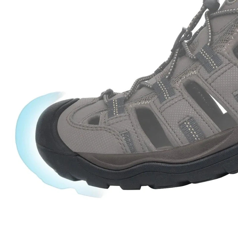 Equipaje Montaña - Sandalias de senderismo para hombre para caminatas relajadas