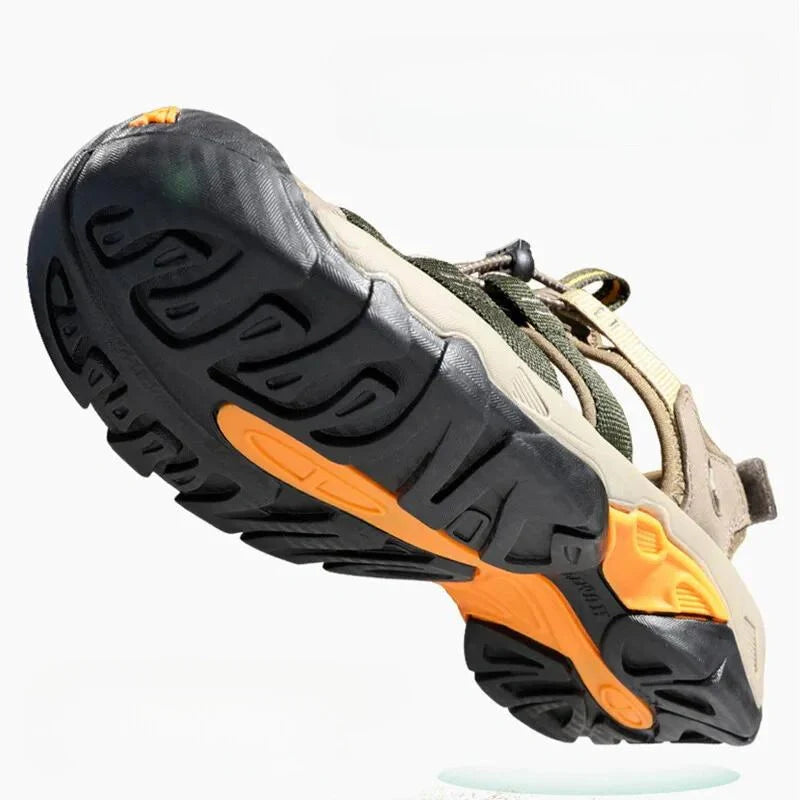 Equipaje Montaña - Sandalias de trekking para hombre resistentes