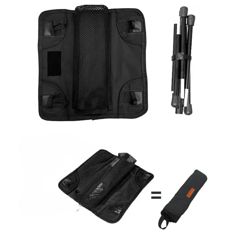 Equipaje Montaña - Silla de camping plegable con bolsa de almacenamiento