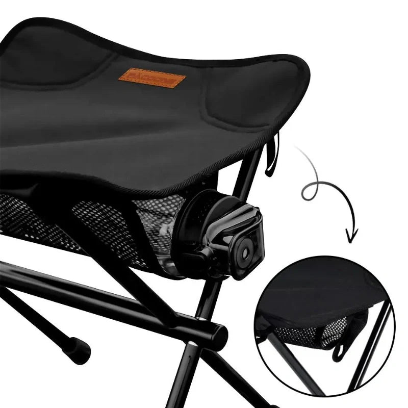 Equipaje Montaña - Silla de camping plegable con bolsa de almacenamiento