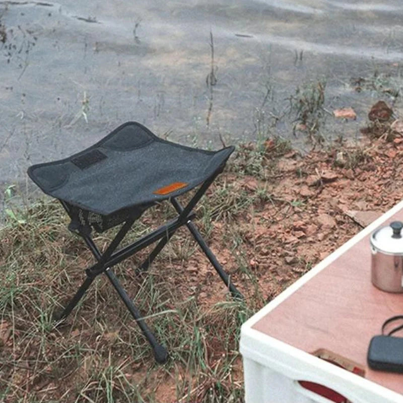 Equipaje Montaña - Silla de camping plegable con bolsa de almacenamiento