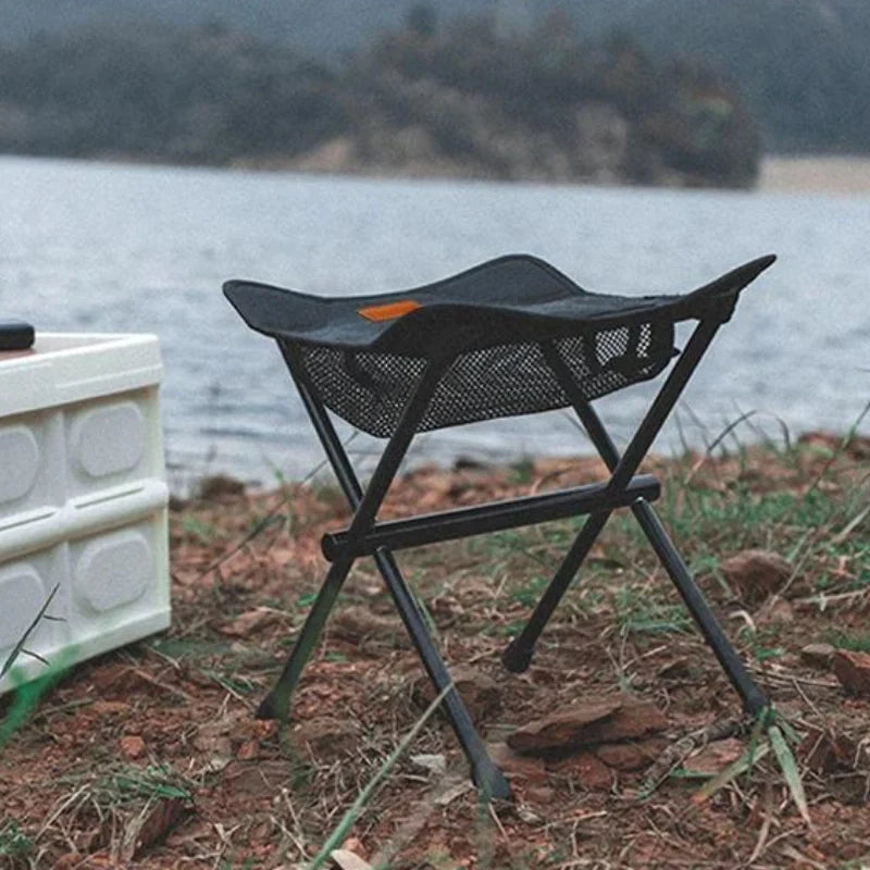 Equipaje Montaña - Silla de camping plegable con bolsa de almacenamiento