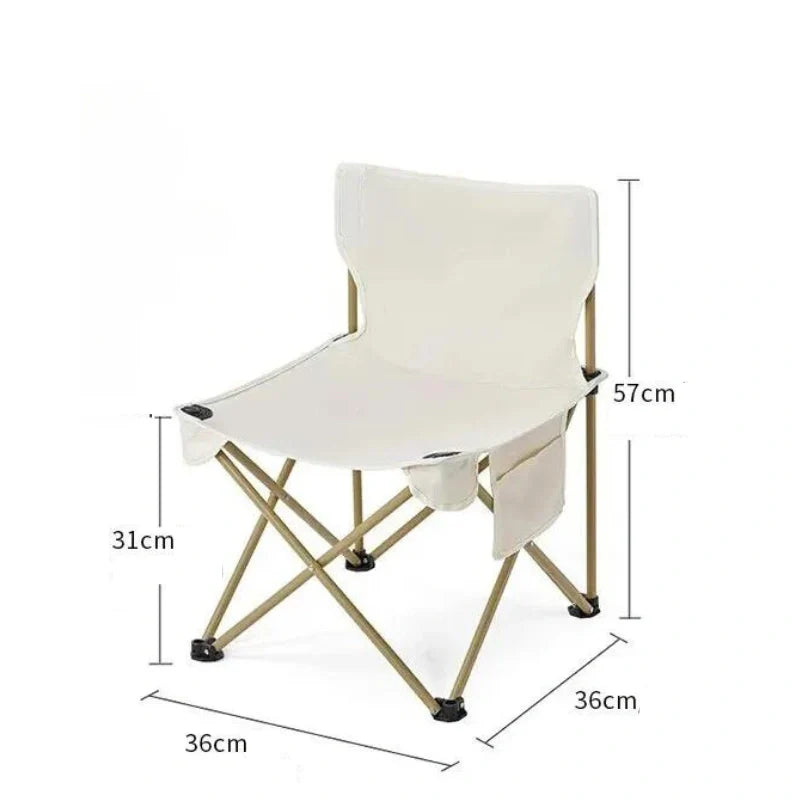 Equipaje Montaña - Silla de camping plegable de aluminio