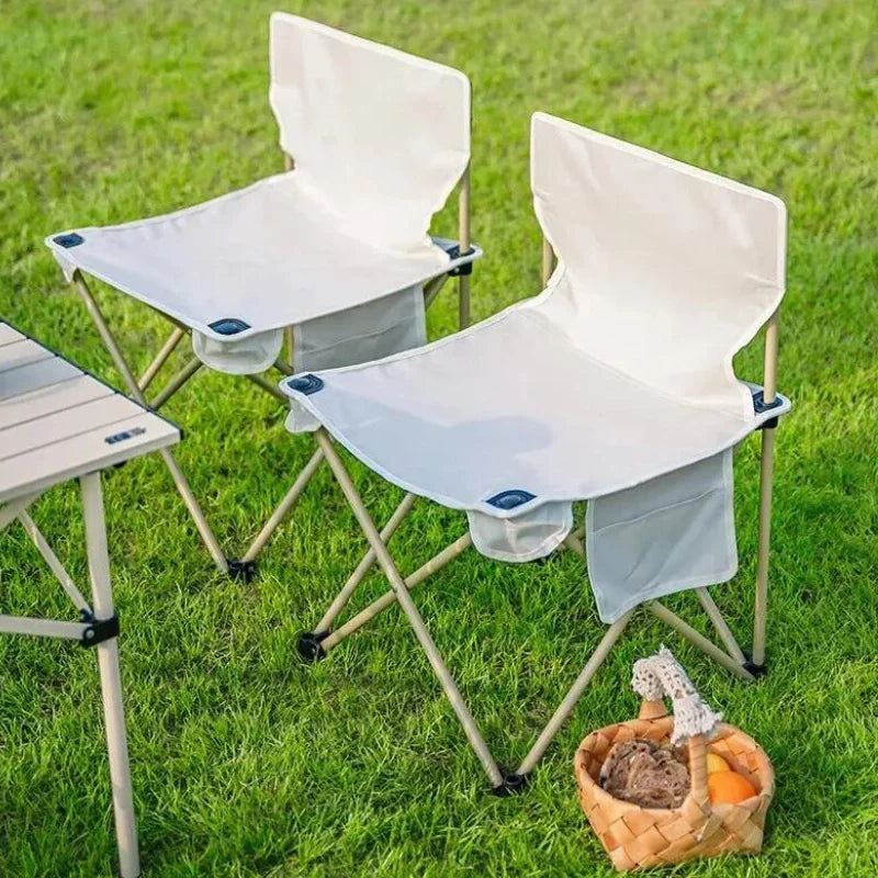 Equipaje Montaña - Silla de camping plegable de aluminio