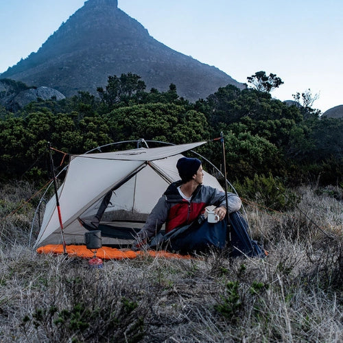 Equipaje Montaña - Tienda de campaña ligera para senderismo de 1 plaza