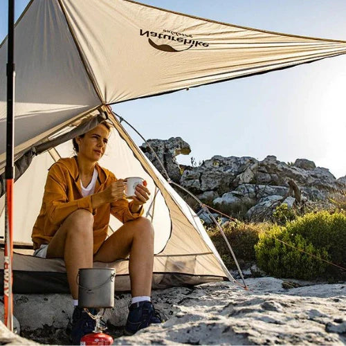 Equipaje Montaña - Tienda de campaña ligera para senderismo de 1 plaza