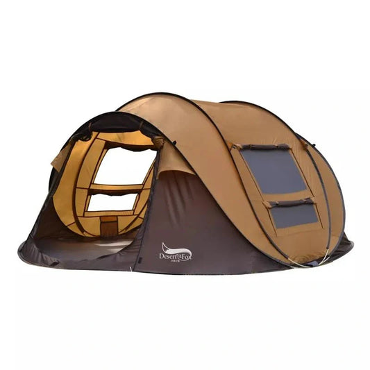 Equipaje Montaña - Tienda de campaña para 3/4 personas con apertura automática