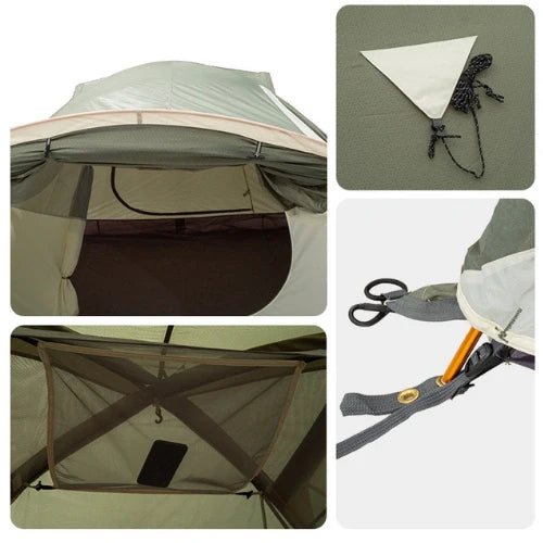 Equipaje Montaña - Tienda de campaña para camping y senderismo para 2 personas
