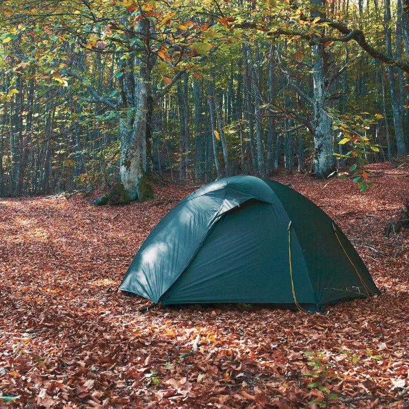 Equipaje Montaña - Tienda de campaña ultraligera para 3/4 personas - fácil de desplegar y plegar
