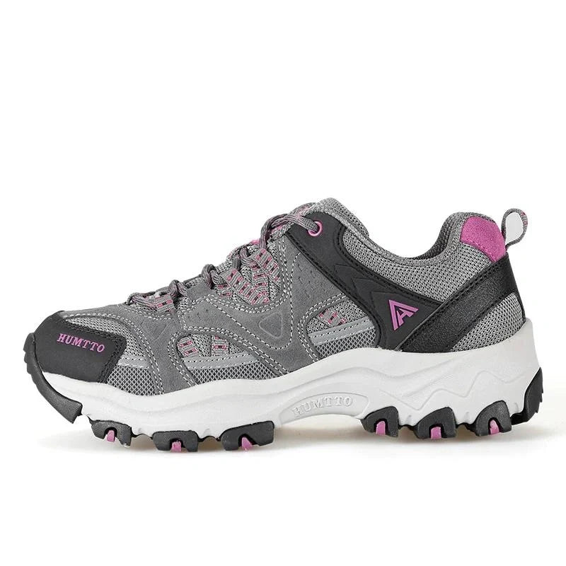 Equipaje Montaña - Zapatillas de senderismo bajas para mujer impermeables