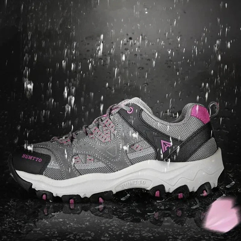 Equipaje Montaña - Zapatillas de senderismo bajas para mujer impermeables
