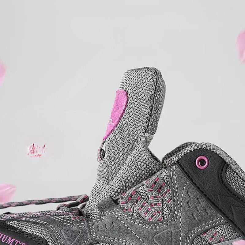 Equipaje Montaña - Zapatillas de senderismo bajas para mujer impermeables