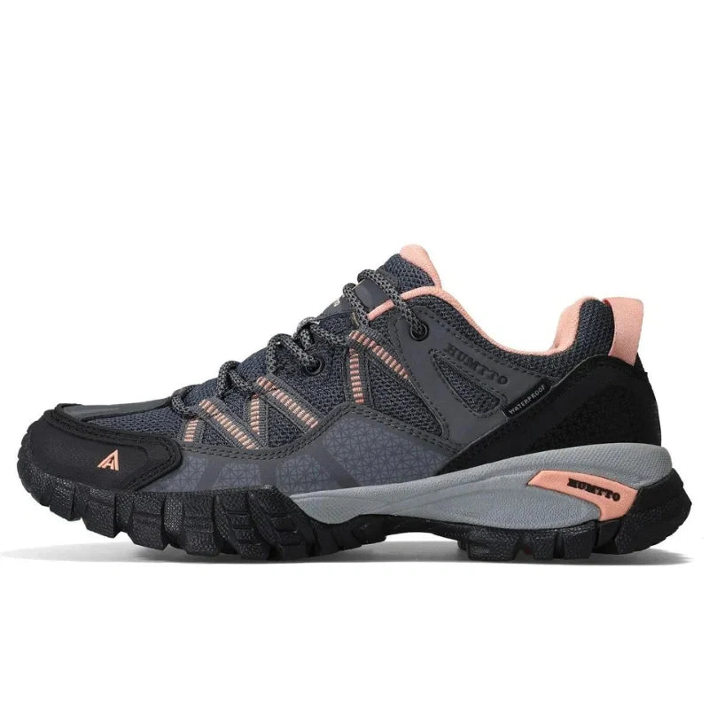 Equipaje Montaña - Zapatillas de senderismo resistentes al desgaste para mujer