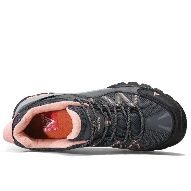 Equipaje Montaña - Zapatillas de senderismo resistentes al desgaste para mujer