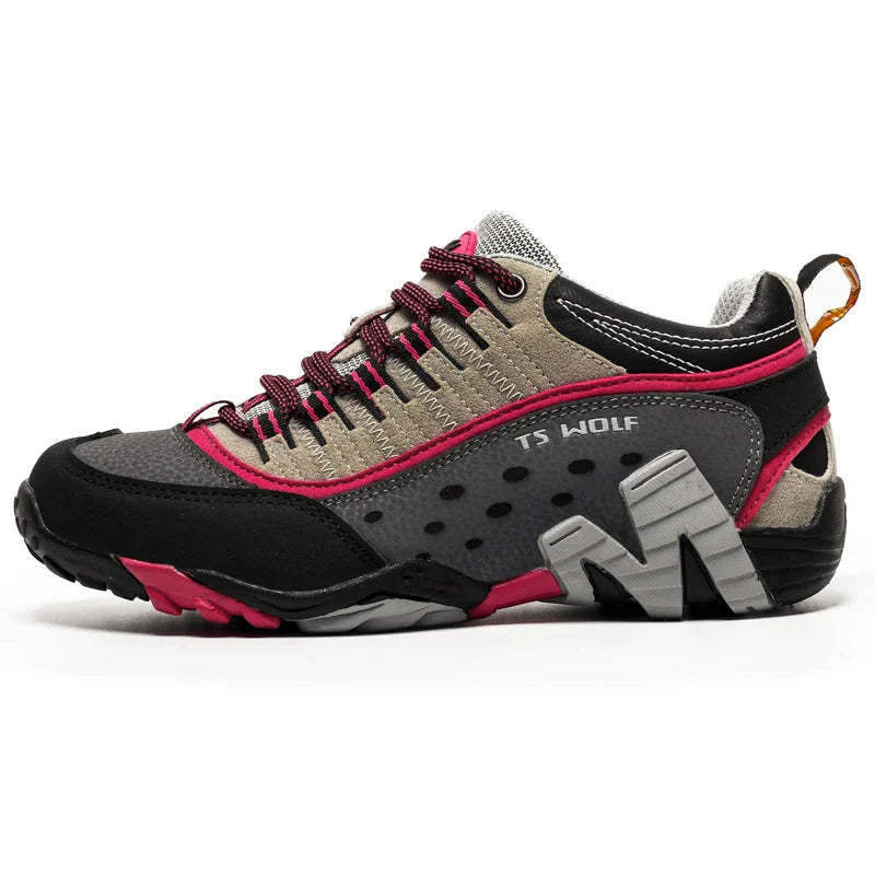 Equipaje Montaña - Zapatillas de senderismo resistentes para mujer