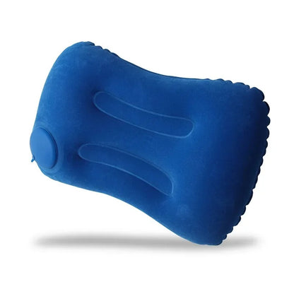 Almohada Hinchable con Bomba Integrada - Innovadora, Compacta y Confortable