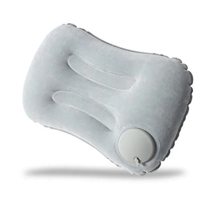 Almohada Hinchable con Bomba Integrada - Innovadora, Compacta y Confortable