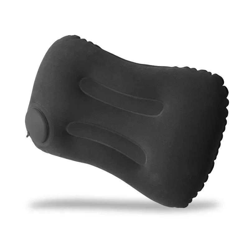 Almohada Hinchable con Bomba Integrada - Innovadora, Compacta y Confortable