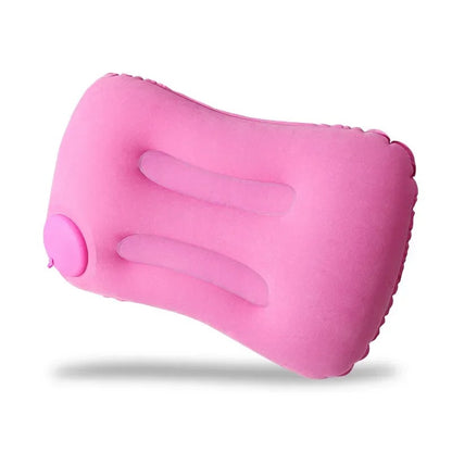 Almohada Hinchable con Bomba Integrada - Innovadora, Compacta y Confortable