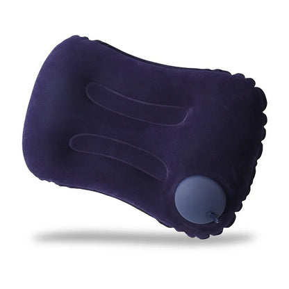 Almohada Hinchable con Bomba Integrada - Innovadora, Compacta y Confortable