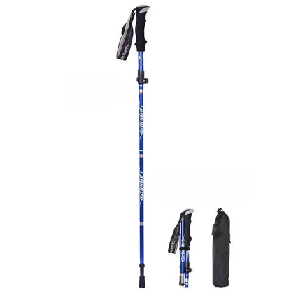 Equipaje Montaña - Bastón de senderismo plegable ultra compacto 1 unidad