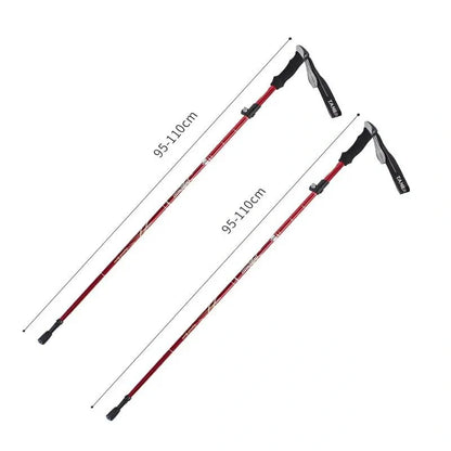 Equipaje Montaña - Bastones de senderismo ajustables 95-110 cm