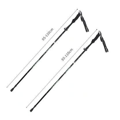 Equipaje Montaña - Bastones de senderismo ajustables 95-110 cm