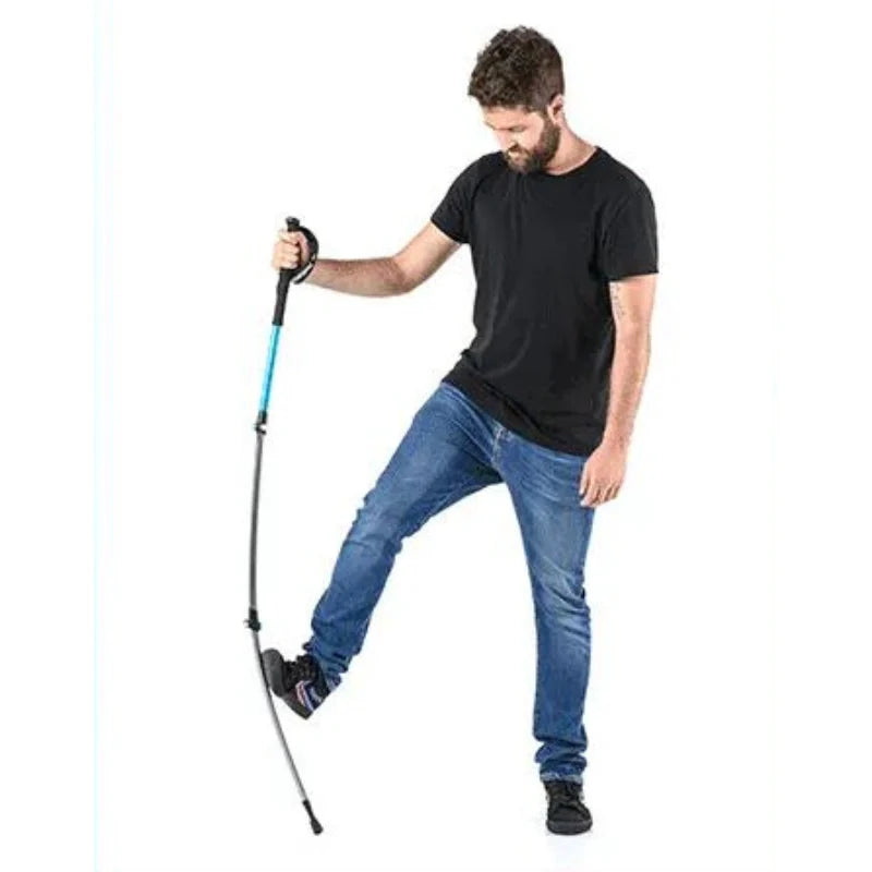 Equipaje Montaña - Bastones de senderismo flexibles y resistentes