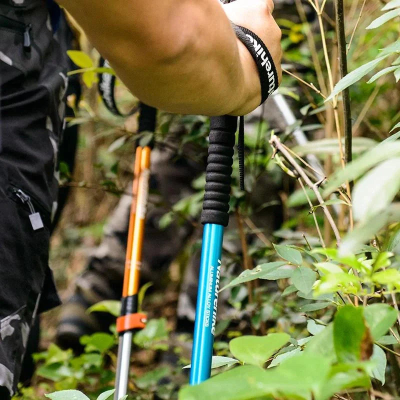 Equipaje Montaña - Bastones de senderismo flexibles y resistentes