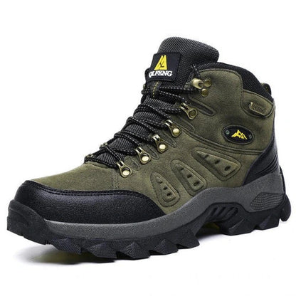 Equipaje Montaña - Botas de montaña altas de cuero de gamuza
