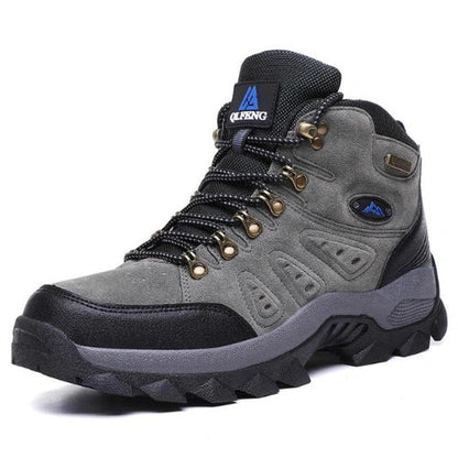 Equipaje Montaña - Botas de montaña altas de cuero de gamuza