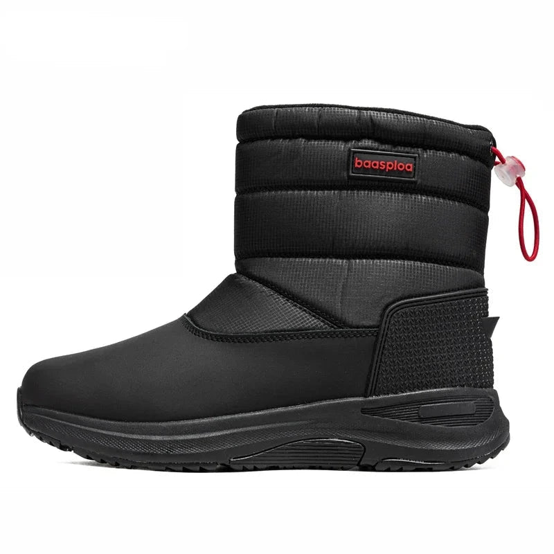 Equipaje Montaña - Botas de nieve con interior de algodón peludo para hombre