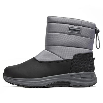 Equipaje Montaña - Botas de nieve con interior de algodón peludo para hombre