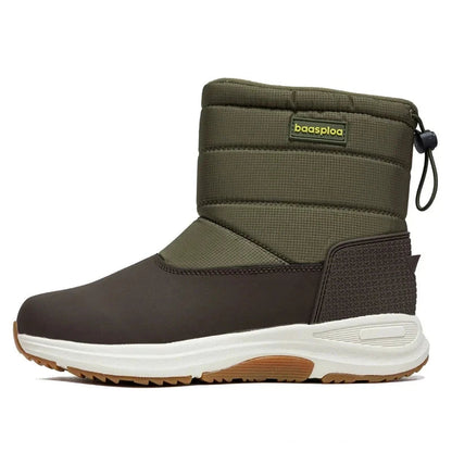 Equipaje Montaña - Botas de nieve con interior de algodón peludo para hombre