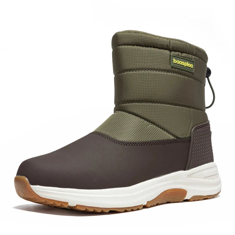 Equipaje Montaña - Botas de nieve con interior de algodón peludo para hombre