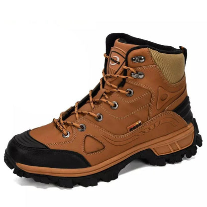 Equipaje Montaña - Botas de senderismo altas de cuero para hombres