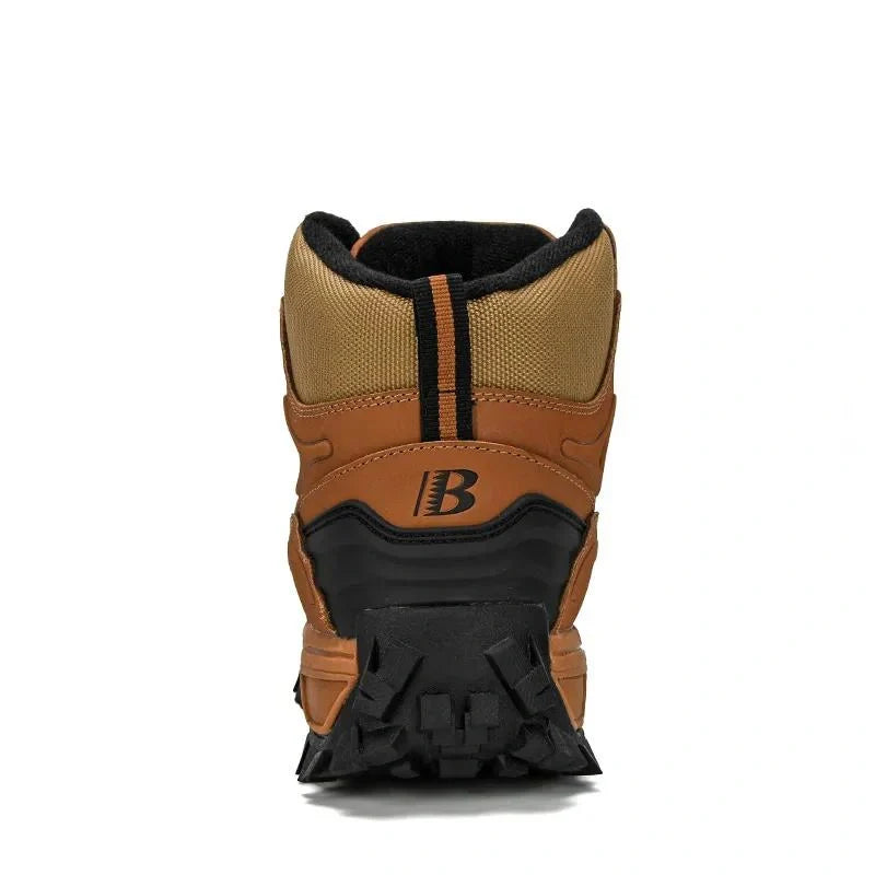 Equipaje Montaña - Botas de senderismo altas de cuero para hombres