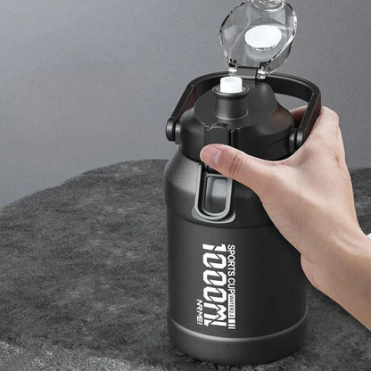 Equipaje Montaña - Botella de senderismo con pajita desmontable