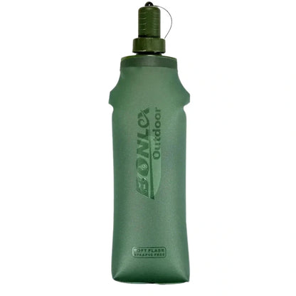 Equipaje Montaña - Botella de senderismo flexible y plegable de tpu