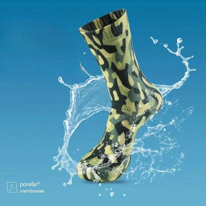 Equipaje Montaña - Calcetines impermeables de camuflaje para senderismo