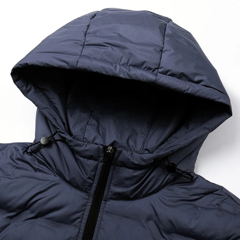 Equipaje Montaña - Chaqueta de plumón de pato blanco para hombre