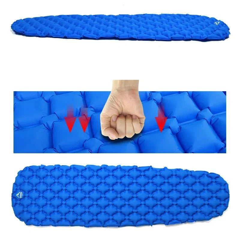 Equipaje Montaña - Colchón de camping ultraligero con bolsa de inflado