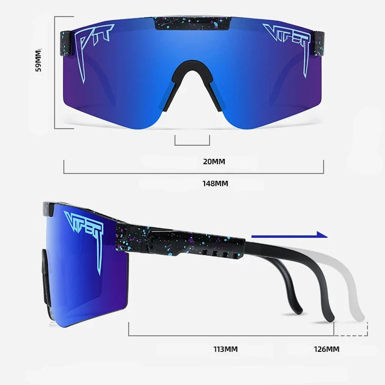Equipaje Montaña - Gafas de senderismo para hombres y mujeres